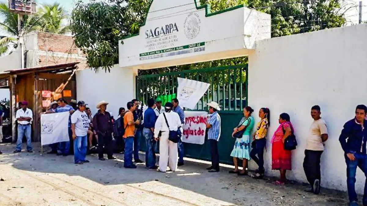 CAmpesinos Sader protesta